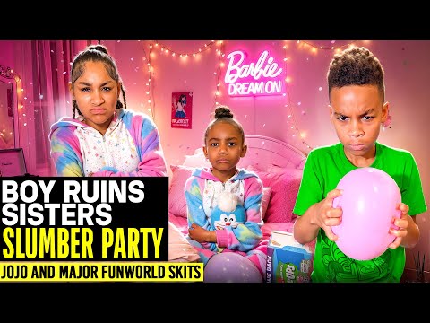 JEALOUS BROTHER DESTROY SISTERS SLUMBER PARTY. HE REGRETS IT!!!!