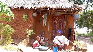 African Village Life//Cooking African Traditional Food for Dinner