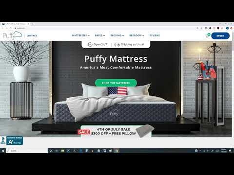 Puffy Mattress Review 2021 - (Get $300 OFF your Puffy Mattress!)