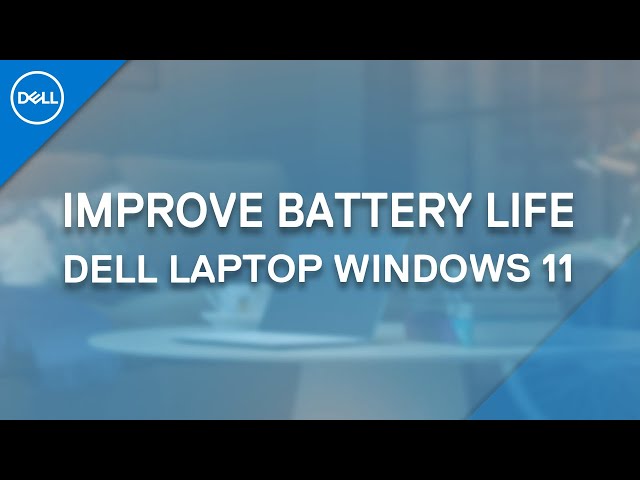 battery life: 5 tips to improve the battery life of your Windows laptop