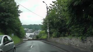 preview picture of video 'Driving Along Rue Paul Serusier & Rampe Saint-Nicolas, Morlaix, Finistère,  Brittany, France'