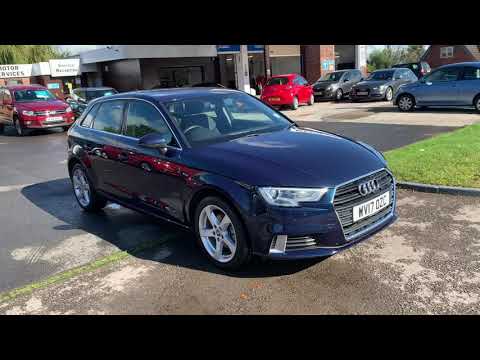 2017 Audi A3 1.6 TDi Sport 5dr Nav, £20 tax
