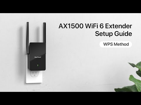 AX1500 WiFi 6 Extender Setup Guide, WPS Method