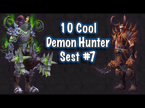 Jessiehealz - 10 Cool Demon Hunter Transmog Sets #7 (World of Warcraft)
