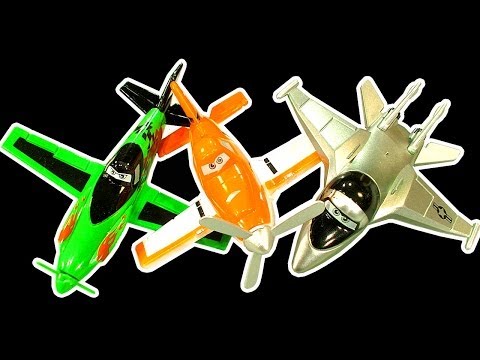 Disney Planes Dark Side Knock Off Toys Ep 1 Dusty, Chupacabra, Zed, Bravo, Ripslinger Smashing