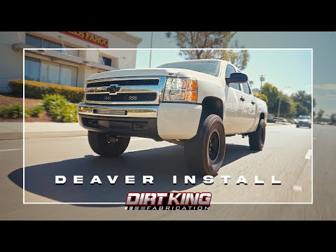 Installing Dirt King Deaver's + Shackle and Hanger Kit, BIG Difference!