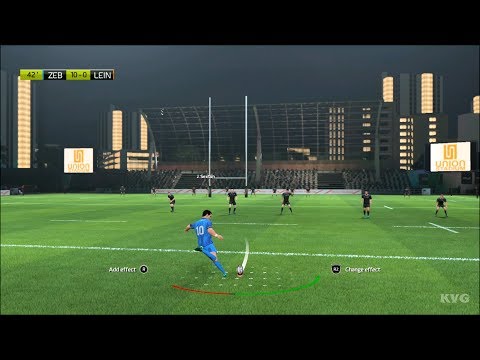 Rugby 20 - Zebre vs Leinster Rugby - Gameplay (PS4 HD) [1080p60FPS]