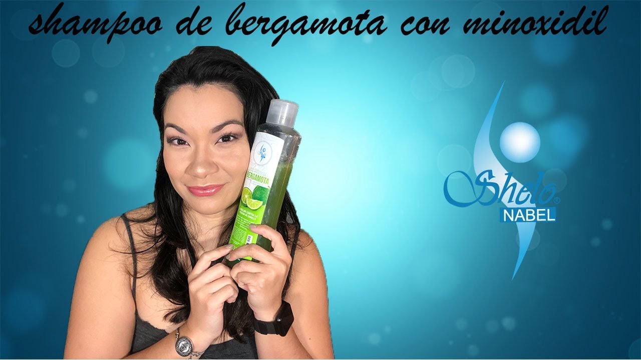 shampoo de bergamota con minoxidil Sheló Nabel ¿Funciona ¿Tira el cabello