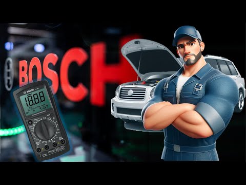 Bosch FIX 7677 - Multimeter specifically designed for automotive applications in Brazil, with a m...