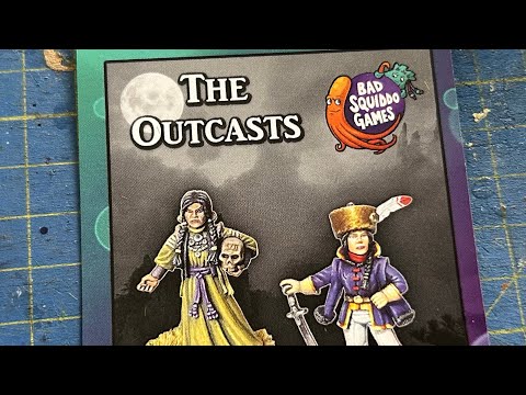 Bad Squiddo The Outcasts unboxing for The Silver Bayonet.
