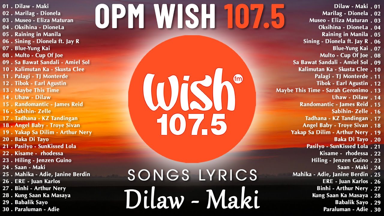 New OPM Trending 2025 Playlist ️💗Best Of Wish 107.5 Song Playlist 2025 - OPM Tagalog Love Songs