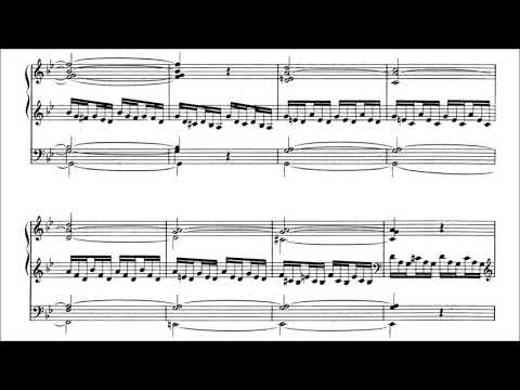 Dupré - Prelude and Fugue in G minor op. 7 no. 3 (with score)