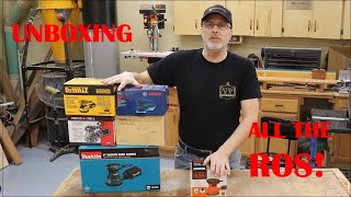 Random Orbital Sanders 5" - Unboxing