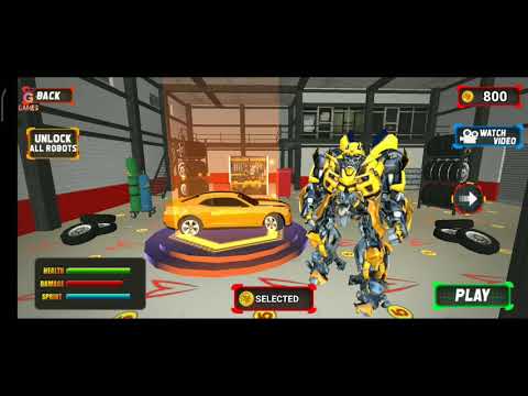 Fly Bumblebee (Grand Robot Car Transform 3D )