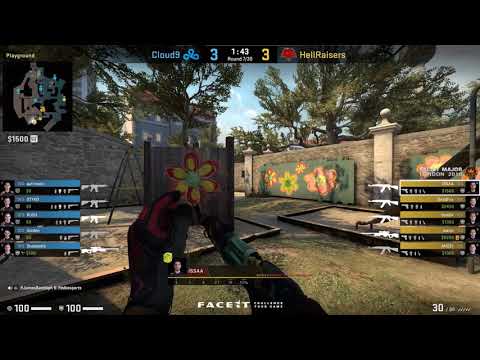 FACEIT London 2018 CS:GO | Legends Group Lower Pool | Cloud9 vs HellRaisers