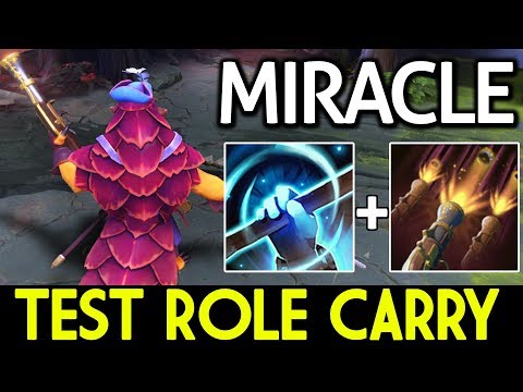 Miracle- [Pangolier] Shit Game! Test Role Carry 7.13 Dota 2