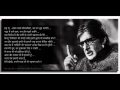 Amitabh Bachchan S Poem On Delhi Gangrape Victim S Death