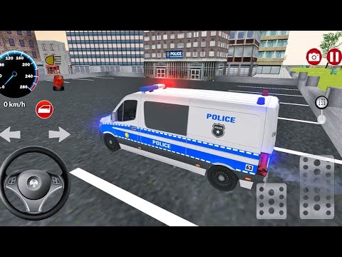 American Police Van Driving - Android Gameplay FHD