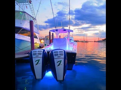 Underwater Light Installation: Rampage 38 with Macris MIU30