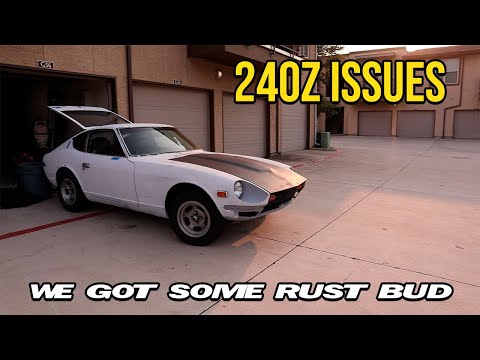 240Z rust examination and interior cleaning EP6