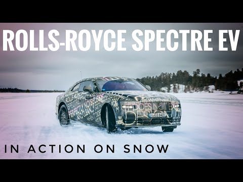 Watch: Rolls-Royce Spectre, the first EV from super luxury brand, in action on snow