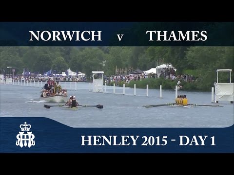 Norwich v Thames | Day 1 Henley 2015 | Fawley