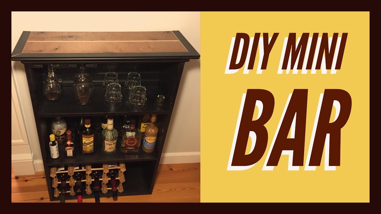 How To Build A Mini Bar DIY