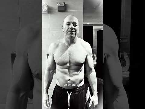 Dana white does 86 hour water fast #mma #shorts #fasting