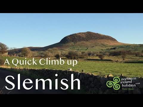Climbing Slemish, Northern Ireland
