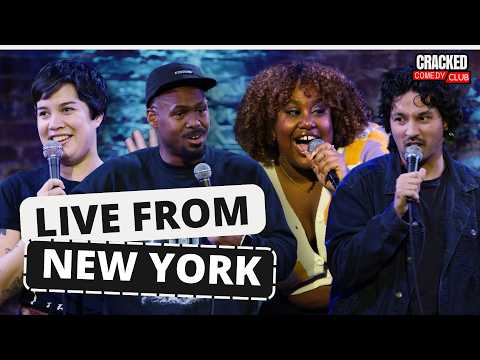 Full Live Comedy Showcase of NYC's Best Comedians | Standup Comedy | Cracked Comedy Club