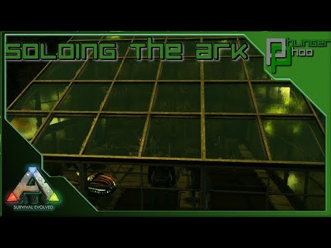 Soloing the Ark S4E152 - CLIFFSIDE PLATFORM GREENHOUSE