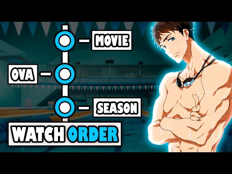 How To Watch Free! Iwatobi Swim Club in The Right Order!