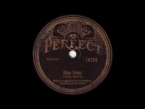1927 Willie Creager - Blue Skies
