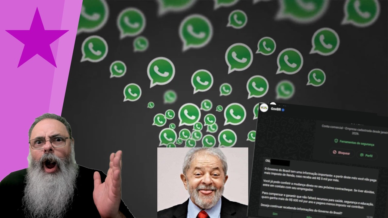 LULA faz DISPARO em MASSA de WHATSAPP com FAKE NEWS e PROPAGANDA ELEITORAL: NÃO era PROIBIDO ISSO?