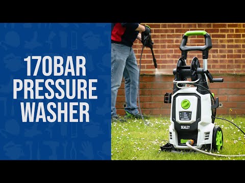 Clean Like a Pro with this SEALEY 2400W Pressure Washer