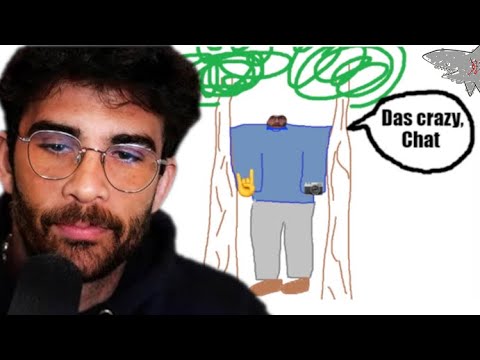 HasanAbi reacts to OKBUDDY (2024 EDITION!!) but a SHARK eats him at the END!!