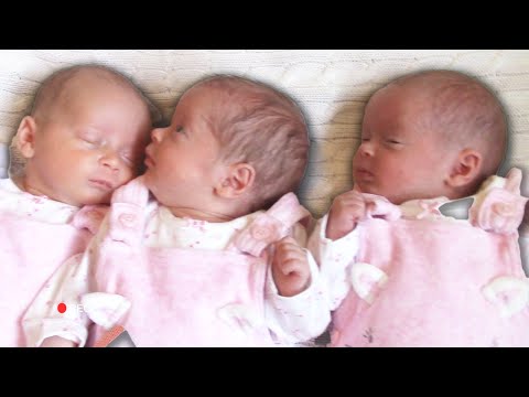 Coping With Newborn Triplets | Help We're Having a Baby Ep 3  | Our Stories