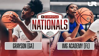 Grayson (GA) vs IMG Academy (FL) - Chipotle Nationals Girls Semifinals