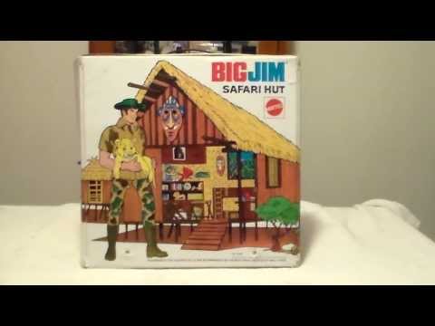 Mattel Big Jim Safari Hut 1970's