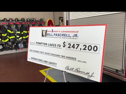 NJ Pompton Lakes Fire Department & First Responder Funding