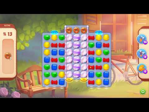 Homescapes Level 10796 No Boosters Gameplay