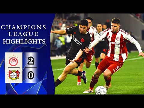 Olympiacos vs Bayer Leverkusen | 2-0 | Highlights | Champions League 2025-26 | olympiacos leverkusen