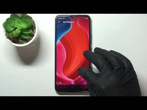 All static wallpapers on Realme C21y / default photo wallpapers on Realme C21y