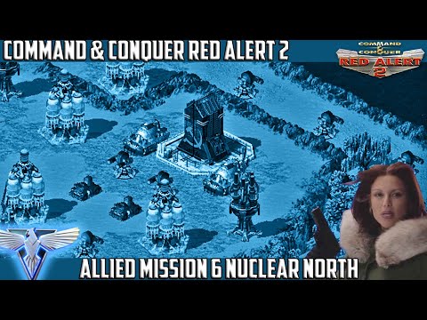 C&C RED ALERT 2 Alien Campaign - Allied Mission 6 NUCLEAR NORTH