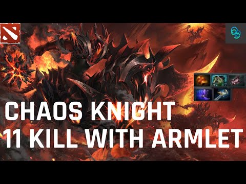 Chaos Knight With Armlet of Mordiggian | Dota 2 Build