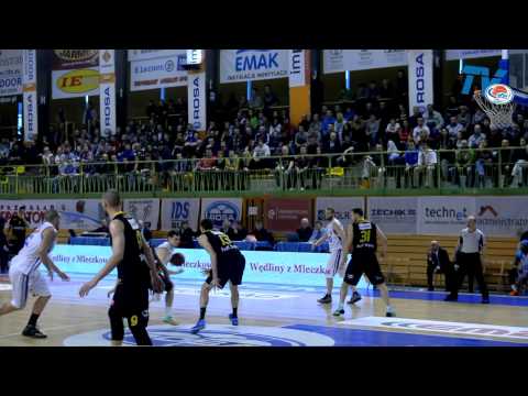 RosaTV: Kirk Archibeque wsad w meczu z Treflem Sopot - 15.03.2014