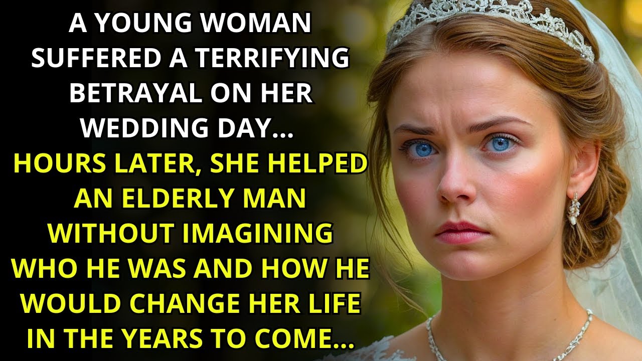 THE YOUNG WOMAN SUFFERED A FRIGHTENING BETRAYAL ON HER WEDDING DAY. HOURS LATER, SHE HELPED AN...
