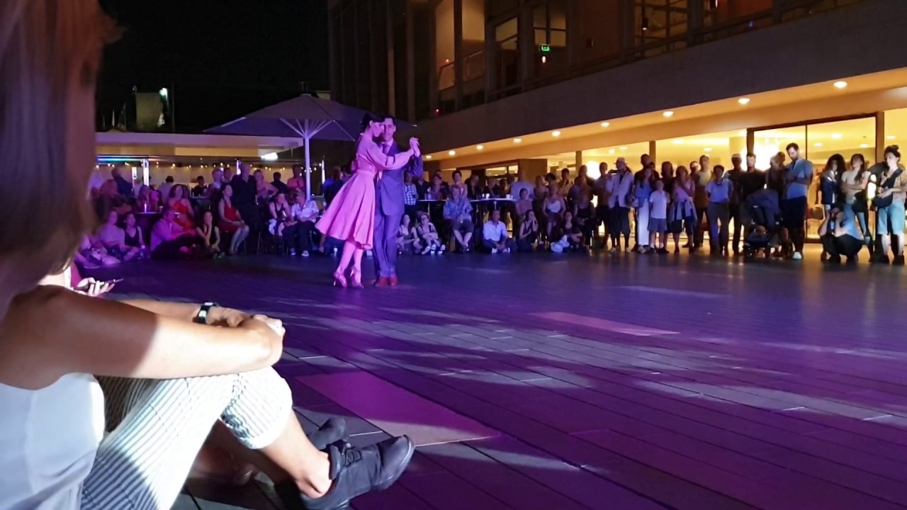 CELESTE CIMINO & LUCIANO MILLAQUEO Tango evening performance 1