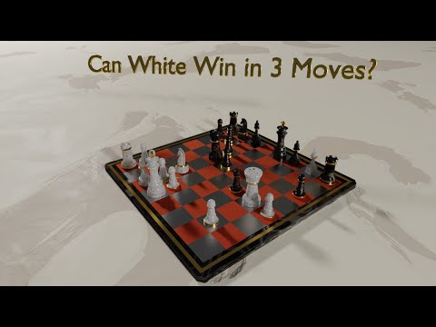 Can you solve this in 3 moves? Paul Morphy vs. Eugene Rousseau 1849 Chess game animation