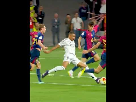 Mbappe Gave His Best Against Barcelona 😢